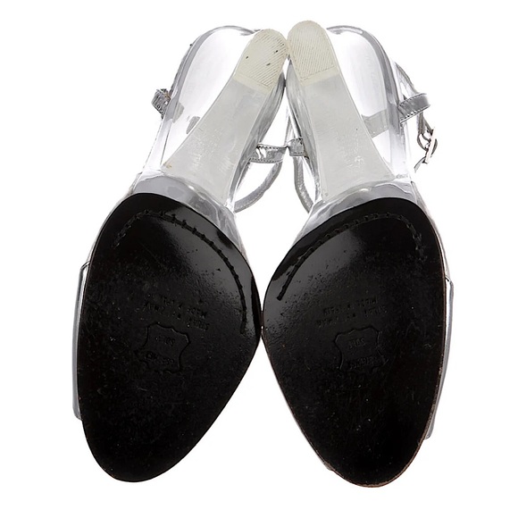 Clear wedge glass like heel by Stuart Weitzman - Picture 3 of 5